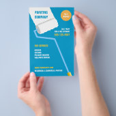 Malerei / Auftragnehmer Flyer (Handgriff)