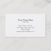 Malerei-Auftragnehmer-Visitenkarte Visitenkarte (Rückseite)