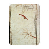 Malerei aus dem Grab des Tauchers aus dem Süden Magnet (Vertikal)