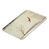 Malerei aus dem Grab des Tauchers aus dem Süden Magnet (Linke Seite)