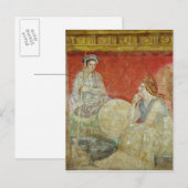 Malerei aus der Villa Boscoreale Postkarte (Vorne/Hinten)