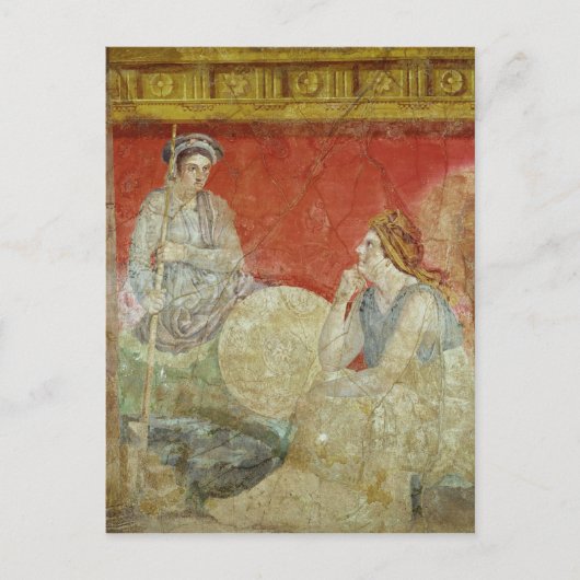 Malerei aus der Villa Boscoreale Postkarte (Vorderseite)
