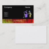 Malerei-Autos mit Grenze Visitenkarte (Vorne/Hinten)