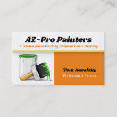Malerei | AZ-Pro-Maler-Visitenkarte Visitenkarte (Vorderseite)
