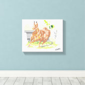 Malerei: Bandit Leinwanddruck (Insitu (Holzboden))