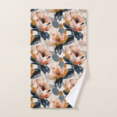 Malerei Blumen Botanisches Handtuch Badhandtuch Set (Handtuch)