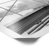 Malerei Brooklyn Bridge Vintag Fotodruck (Ecke)