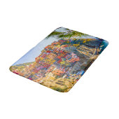 Malerei Cinque Terre Liguria Italien Seepromenade Badematte (Schrägansicht)