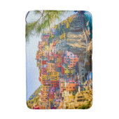 Malerei Cinque Terre Liguria Italien Seepromenade Badematte (Vorderseite Vertikal)