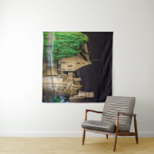 Malerei der Brügger Altstadt und des Belfry-Turms Wandteppich (Beispiel (Horizontal))