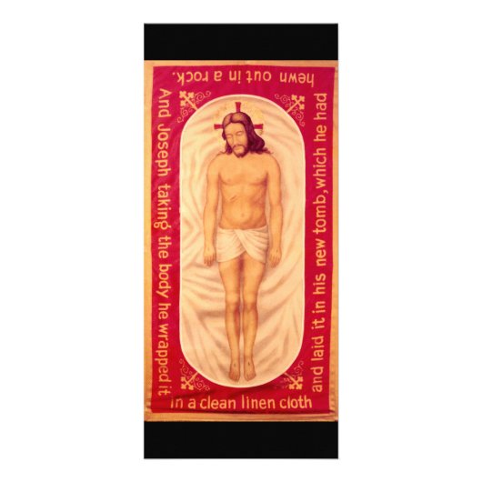 Malerei der Christ Rack Card Werbekarte (Vorne)