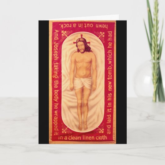 Malerei der Christlichen Karte (Vorderseite)