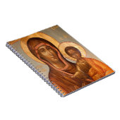 Malerei der Jungfrau Maria mit Jesus Christus Notizblock (Rechte Seite)