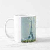 Malerei der Paris-Eiffelturm-Szene Kaffeetasse (Links)