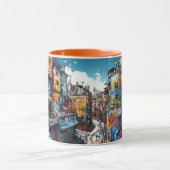 Malerei der Stadt Tasse (Zentrum)