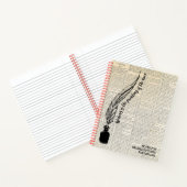 Malerei der Stimme - Voltaire Zitat Schriftsteller Notizblock (Innenseite)