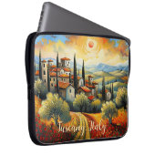 Malerei der Toskana im Herbst | Italien | Art der Laptopschutzhülle (Vorne Rechts)