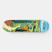 Malerei der Toskana Italien | Art der Reise Skateboard (Horizontal)