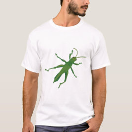 Malerei des grünen Grasshoppers, Hemden T-Shirt