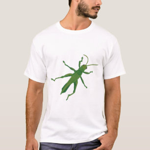 Malerei des grünen Grasshoppers, Hemden T-Shirt