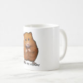 Malerei des HAMSTERS, i-Liebe mein Hammy Kaffeetasse (VorderseiteRechts)