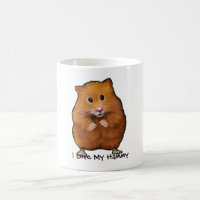 Malerei des HAMSTERS, i-Liebe mein Hammy