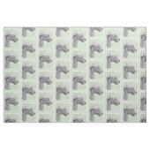 Malerei des irischen Wolfhound-2 - niedliche Stoff (Fat Quarter (45,7 x 55,9 cm))