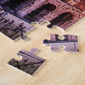 Malerei des Kolosseums in Rom bei Sonnenuntergang  Puzzle (Seite)