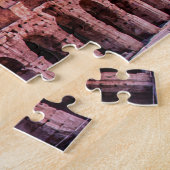 Malerei des Kolosseums in Rom bei Sonnenuntergang Puzzle (Seite)