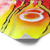 Malerei des Künstlers RobSKY Poster (Ecke)