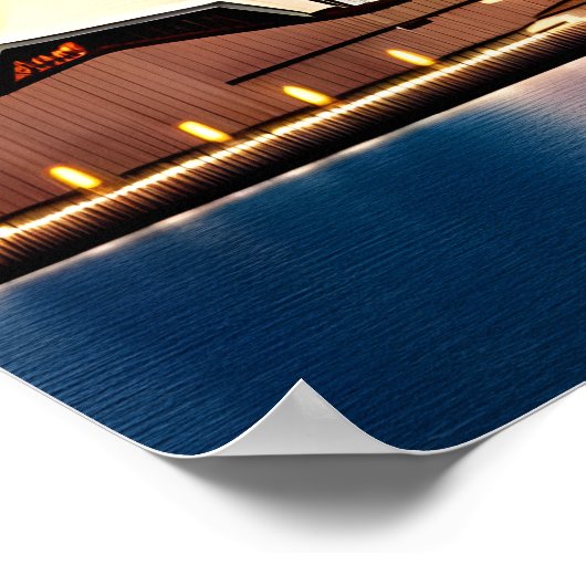 Malerei des Opernhauses von Sydney Poster (Ecke)