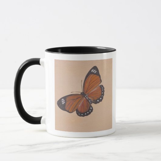Malerei des Schmetterlinges Tasse (Links)