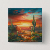 Malerei einer bunten button (Vorderseite)