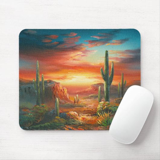 Malerei einer bunten mousepad (Mit Mouse)