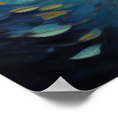 Malerei einer Frau Poster (Ecke)