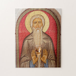 Malerei eines älteren Heiligen Puzzle