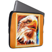 Malerei eines Atemberaubenden Adlergesichts. Jetzt Laptopschutzhülle (Vorne Rechts)