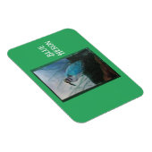 Malerei eines flexiblen Blauen Herons Magnet (Rechte Seite)