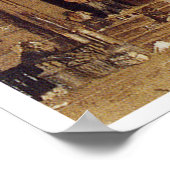 Malerei eines Harlem-Mietblocks Poster (Ecke)