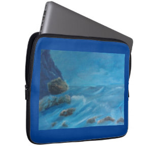 Malerei eines Ozeanschlauches Laptopschutzhülle