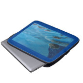 Malerei eines Ozeanschlauches Laptopschutzhülle (Vorne Knopf)