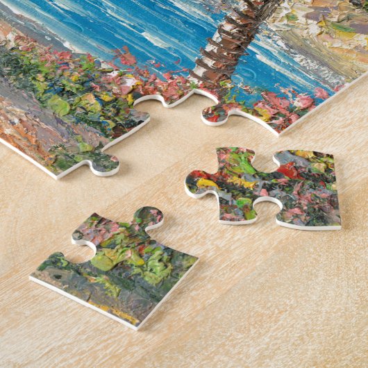 Malerei eines Segelboots in Hawaii Puzzle (Seite)