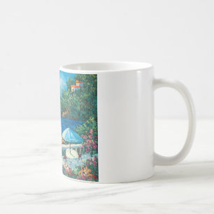 Malerei eines Segelboots Kaffeetasse