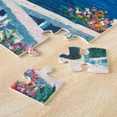 Malerei eines Segelboots Puzzle (Seite)