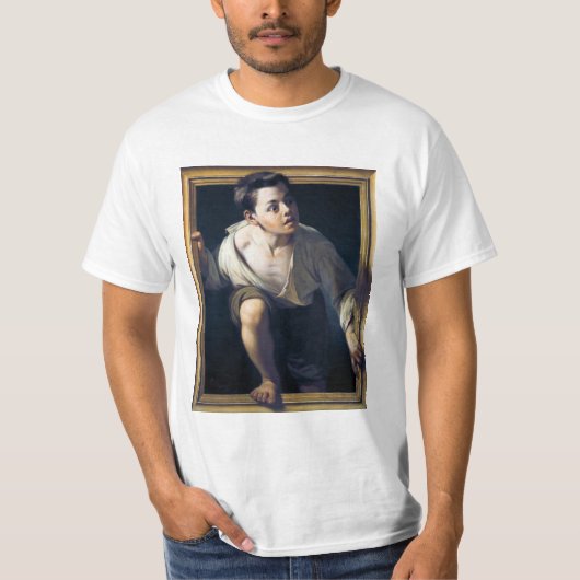 Malerei „entwischt von der Kritik“ Trampantojo Art T-Shirt (Vorderseite)