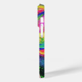 Malerei farbenfrohe Haar Frau Case-Mate iPhone Hülle (Rückseite / Links)