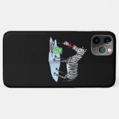 Malerei | Funny Cartoon Zebra Painting Case-Mate iPhone Hülle (Rückseite (Horizontal))