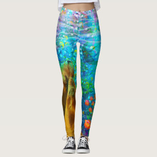 Malerei für MMCC LA durch Dana Zurzolo Leggings