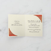 Malerei, Geburtstag Karte (Innenseite)