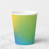 Malerei Gefärbte Krawatte Kunst und Handwerk Kleid Pappbecher (Rückseite)